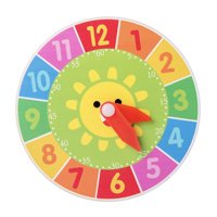 Magideal - Piezas De Tablero Sensorial Montessori, Juguete Educativo De Aprendizaje, Juguete De Cognición, Juguete De Reloj Diy Para Niños Pequeños, Niños, Niños Sol