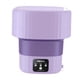 thumbnail image 4 of Lavadora Plegable De 9L, Lavadora De Ropa Portátil Para Acampar, Dormitorio, Exterior, Violeta, 4 of 5