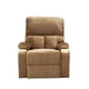 thumbnail image 1 of Sofá Sillón Reclinable 1 Cuerpo Khaki, 1 of 6