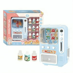 Genérico - Mini Maquina Expendedora Para Niños Juguete Celeste