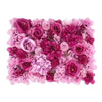Magideal - Panel De Flores Artificiales, Telón De Fondo De Flores Rosas, Arreglo De Flores Decorativas, Fondo Fotográfico Para Decoración Del Día De San Valentín Estilo E