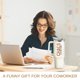 thumbnail image 3 of Vaso Tumbler TEEBIM Chaos Coordinator 1.2L para Mujeres, 3 of 7