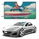 thumbnail image 1 of Ponyo Parasol para Parabrisas Delantero Protector Plegable, Visera Solar para Auto Bloquea Rayos UV Mantiene tu Vehículo Fresco 130cm*70cm, 1 of 6