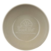 Ecosoulife - Bowl Hecho De Cáscara De Arroz – Producto Ecológico Y Reutilizable Color Crema