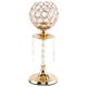 thumbnail image 4 of Candelero De Cristal De Lujo Pilar Candelabro Soporte Ceremonia Mesa Decoración Oro L, 4 of 5