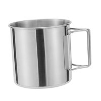 Magideal - Taza De Camping, Taza De Agua, Tetera Ligera Irrompible, Utensilios De Cocina, Taza Térmica Para Beber, Tazas De Té Y Café Para Barbacoa Al Aire Libre 330Ml