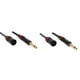 thumbnail image 2 of Cable Pro-Audio Rannsgeer 1/4 TS a XLR macho de 30 cm, paquete de 2, 2 of 3
