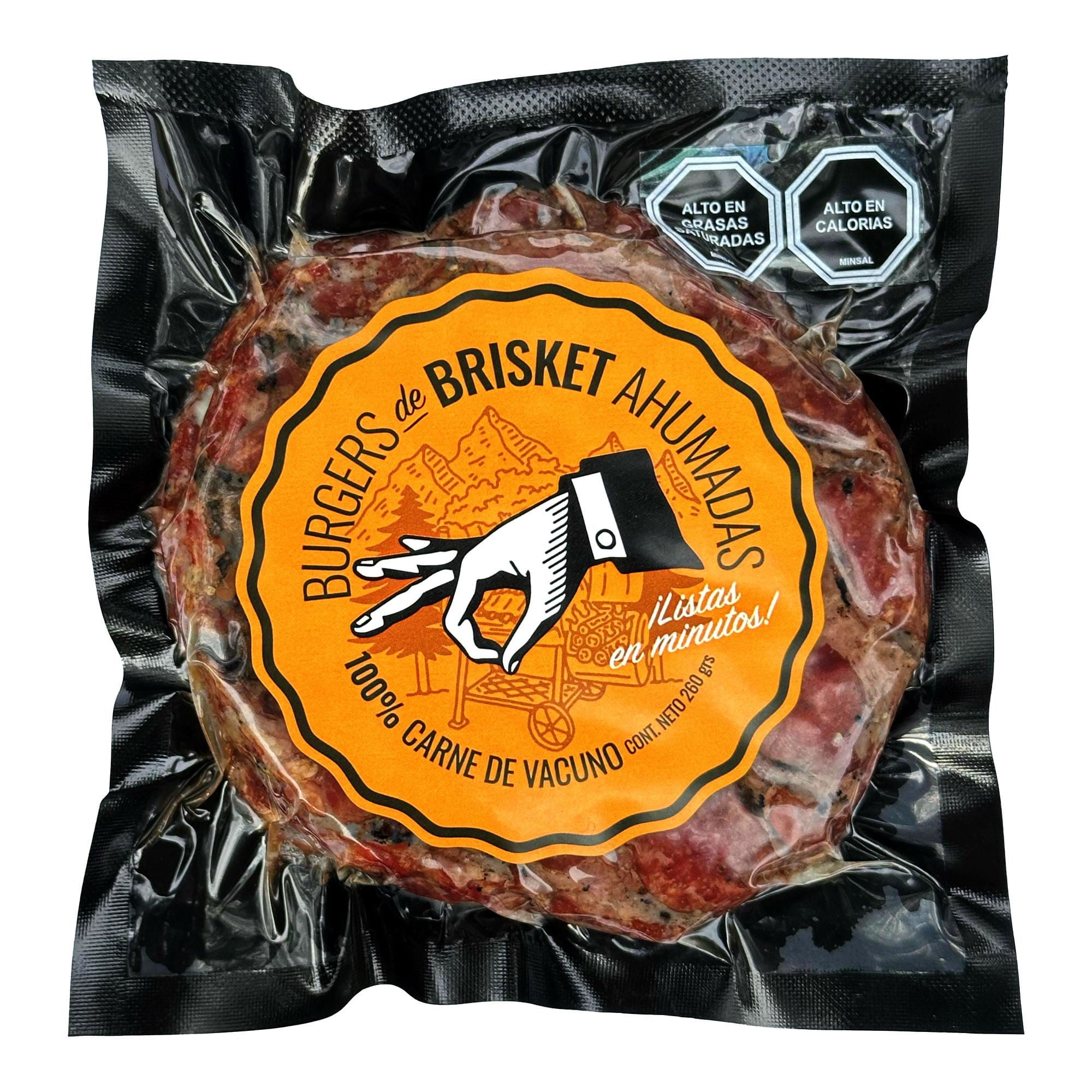 Burguers De Brisket Ahumado 260 Grs 260 g CURACARIBS