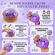 thumbnail image 4 of Squishy Antiestrés Sensorial Gel Bolitas Agua Conejito Fidget Conejo Kawaii, 4 of 4