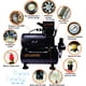 thumbnail image 3 of Compresor de aerógrafo NO-NAME Tooty con tanque de aire 3L 1/6HP 110V, 3 of 9