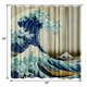 thumbnail image 3 of Cortina de ducha INVIN ART 183 cm La Gran Ola de Hokusai, 3 of 8