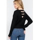 thumbnail image 5 of Dolman Slv Suéter con Espalda Abierta y Tiras, 5 of 5