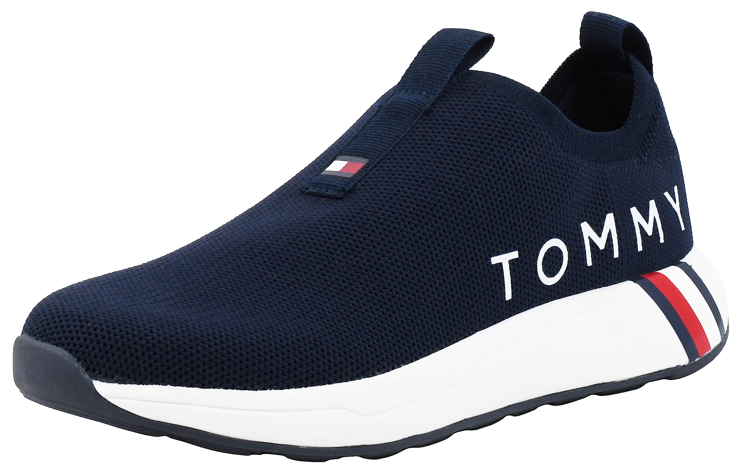 Zapatos Tommy Hilfiger Aliah Para Mujer, Color Azul Marino/Azul Marino, Talla 7.5