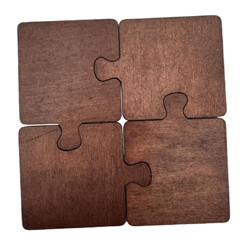 Bothyi - Posavasos De Madera Para Inauguración De La Casa, Regalos Reutilizables Para Comedor, Cocina, 4 Uds.