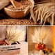 thumbnail image 4 of 100 tallos de trigo secos naturales, gavillas de trigo dorado, tallos de trigo de cosecha de otoño, ramo de trigo para arreglos florales DIY, decoración de mesa de boda, Acción de Gracias, hogar, 4 of 7
