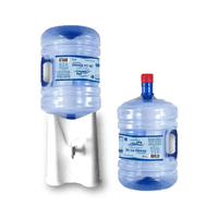 Agua Pura De La Rivera - Kit 2 Agua Purificada Y Dispensador De Sobremesa Solo Rm