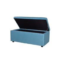 Masel - Banqueta Baul Turquesa