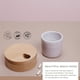 thumbnail image 4 of Organizador semanal de pastillas Pill Hive, organizador semanal de vitaminas de madera, pastillero de 7 días con cierre magnético y diseño de tapa giratoria, pastillero pequeño con diseño de tapa gira, 4 of 7