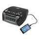 thumbnail image 2 of Radio despertador Naxa con reproductor de CD y puerto de carga USB, 2 of 3