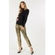 thumbnail image 3 of Pantalones Tobilleros de Vinilo con Piel de Animal, 3 of 5