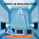 thumbnail image 5 of Cabina de pintura inflable VEVOR de 3 x 2,5 x 2,5 m con ventilador de 550 W, 5 of 9