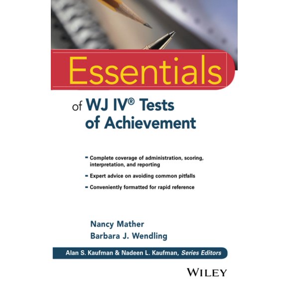 Libro Wiley Essentials de las Pruebas de Logro WJ IV