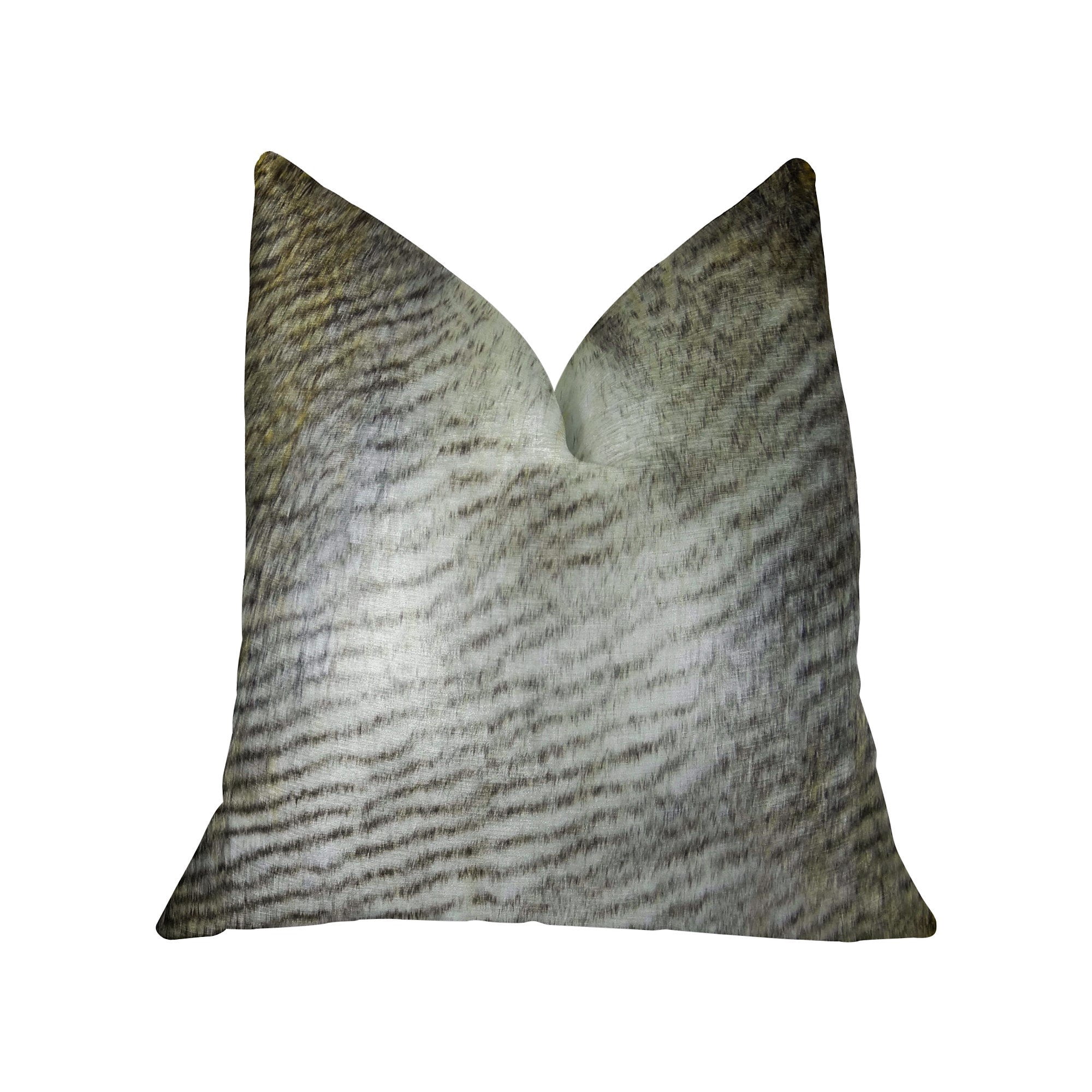 Cojín Plutus Brands Plutus Alaskan Hawk De 50 X 75 Cm, Blanco, Gris Y Beige
