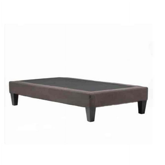 Base Cama Europea Max 1 Plaza Gris