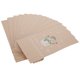 thumbnail image 3 of 12 bolsas de papel kraft para Navidad, para envolver regalos, galletas, suministros reutilizables para manualidades, 3 of 11