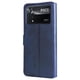 thumbnail image 4 of Funda Billetera para Xiaomi Poco X4 Pro 5G con Porta Tarjetas y Soporte Ajustable Azul, 4 of 6