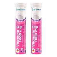 Nutrazul - Vitamina C 1000 Mg - Pack 2 Unidades.