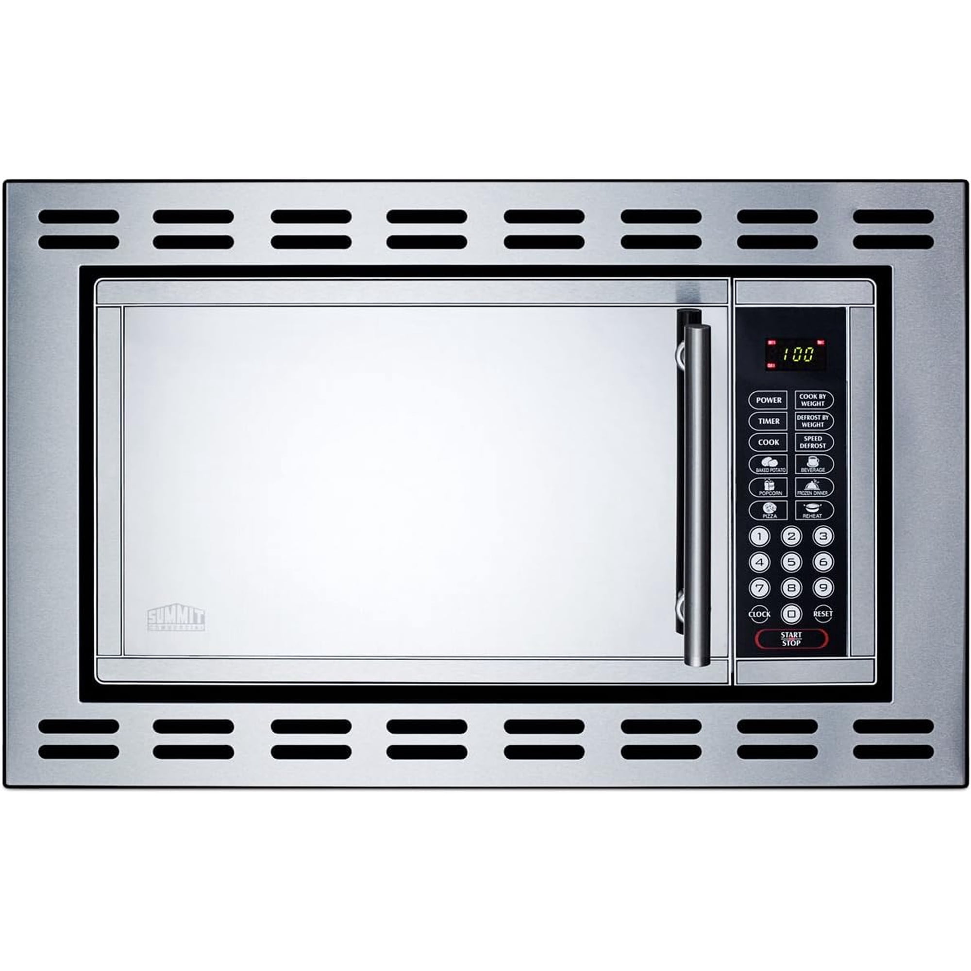 Summit Appliance - Microwave Summit Otr24 Over The Range 0.9 Pies Cúbicos Acero Inoxidable