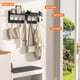 thumbnail image 3 of Perchero de pared Evermagin de madera de pino de 74 cm con 11 ganchos, 3 of 6