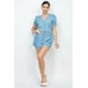 thumbnail image 2 of Conjunto de Top y Shorts de Mezclilla con Botones Al Frente, 2 of 5