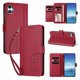 thumbnail image 2 of Funda Cartera Trébol para Samsung Galaxy A05/M05 4G con Ranuras Tarjetas y Carga Inalámbrica Rojo, 2 of 6