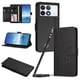 thumbnail image 1 of Funda Cartera Trébol para Xiaomi Poco F6 Pro con Ranuras Tarjetas y Carga Inalámbrica Negro, 1 of 6