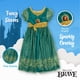 thumbnail image 4 of Camisón Disney Princess Merida Brave para niñas de 6 años, 4 of 6