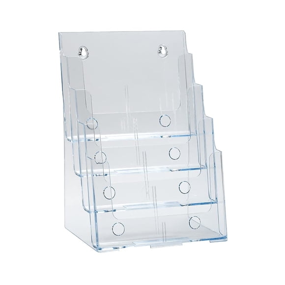 Soporte para archivos Azar Displays 252376 con cuatro niveles y cuatro bolsillos