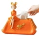thumbnail image 1 of Caja porta pañuelos tipo tissue naranja, 1 of 3