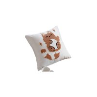 Genérico - Set De 4 Fundas Bordadas 45X45 C42