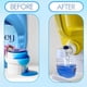 thumbnail image 3 of Dispensador de detergente para ropa Skywin, paquete de 3 unidades, con patas antideslizantes, color blanco, 3 of 6