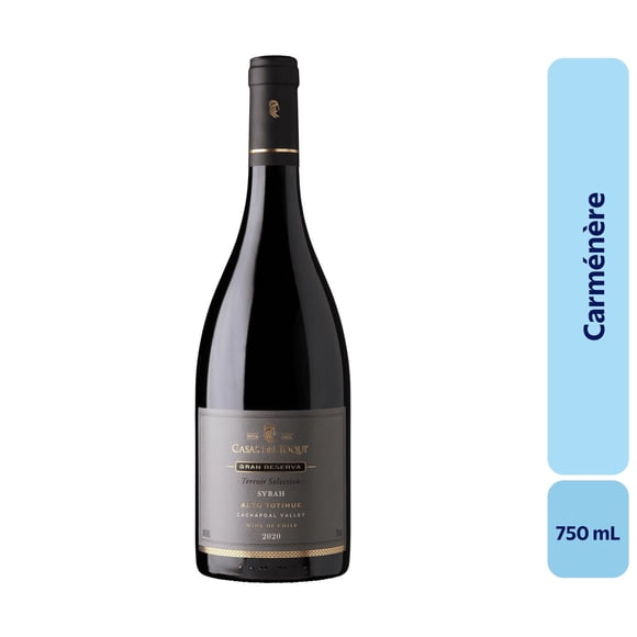 Vino Tinto Emiliana Reserva Carménère Botella, 750 mL