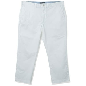 Pantalones Chinos Tommy Hilfiger, Corte Clásico, Elástico, Para Hombre, Blancos
