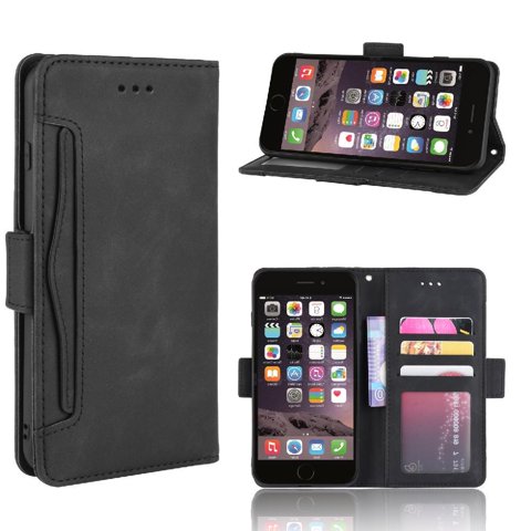 Funda Tipo Billetera Foxdock Para Iphone 8 Plus/7 Plus – Tapa Flip Con Tarjetero