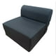 thumbnail image 1 of Sofa Espuma Blackie Negro 2 Plazas, 1 of 3