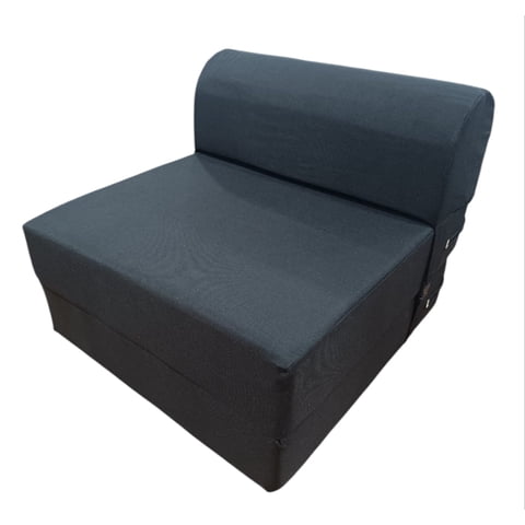 Recutex - Sofa Espuma Blackie Negro 2 Plazas