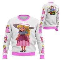 Mundo Textil - Polerón Princesa Peach Mario Bros D2 - Talla 4