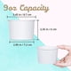 thumbnail image 4 of Vasos de papel para helado MATICAN, 270 ml, desechables, 50 unidades, 4 of 7