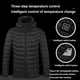 thumbnail image 3 of Chaleco calefactable, chaqueta, ropa de abrigo para exteriores, para montar a caballo, esquiar, pescar, carga mediante abrigo calefactable, chaqueta calefactable, 3 of 5
