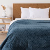 Mashini - Frazada Jqd Sh Atlantic King Azul